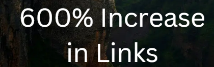 600% Increase in Links